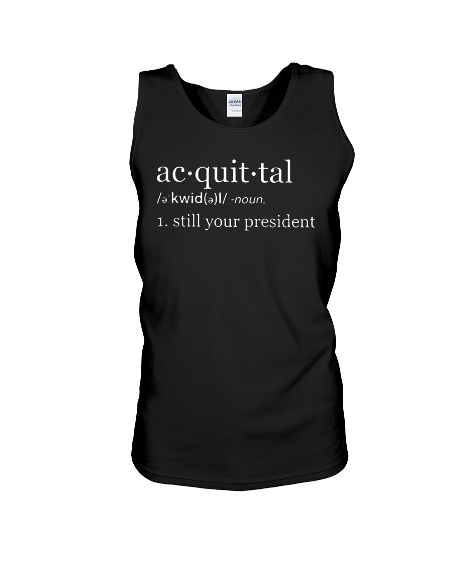 Acquittal definition tank top
