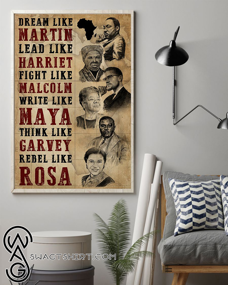 Black history month poster