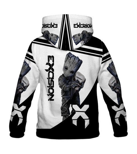 Groot hold exosion full printing hoodie 3