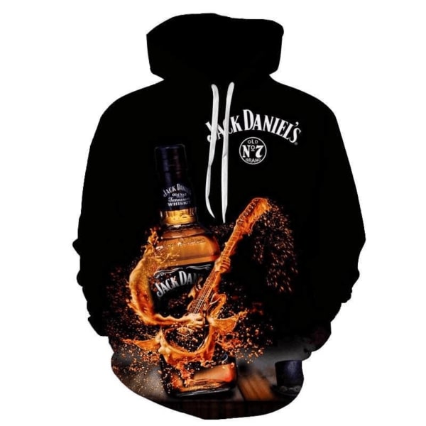 Jack daniel's tennessee whiskey full printing hoodie