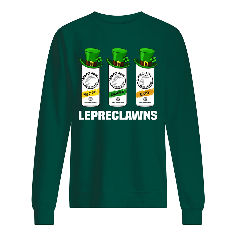 Lepreclawns saint patrick's day sweatshirt