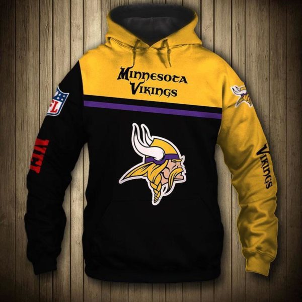 NFL minnesota vikings all over print hoodie