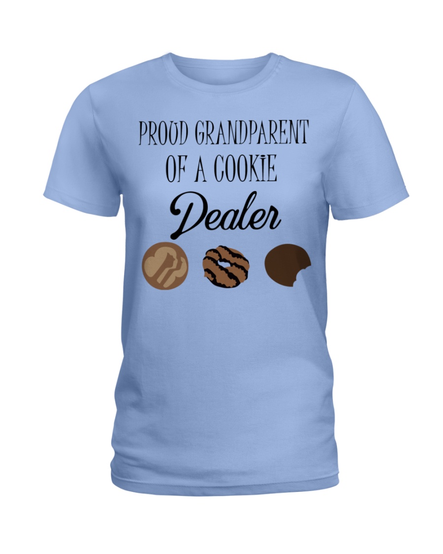 Prood grandparent of a cookie dealer lady shirt