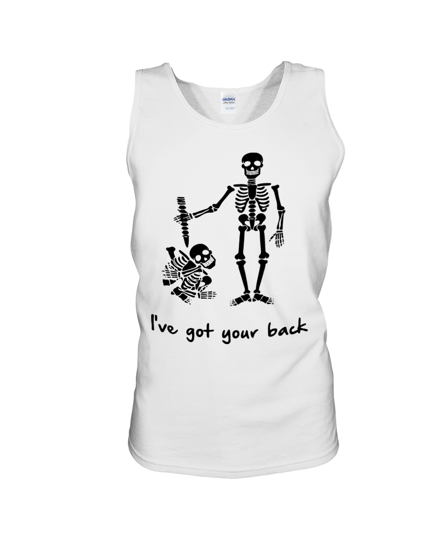 Skeleton i've fot your back tank top