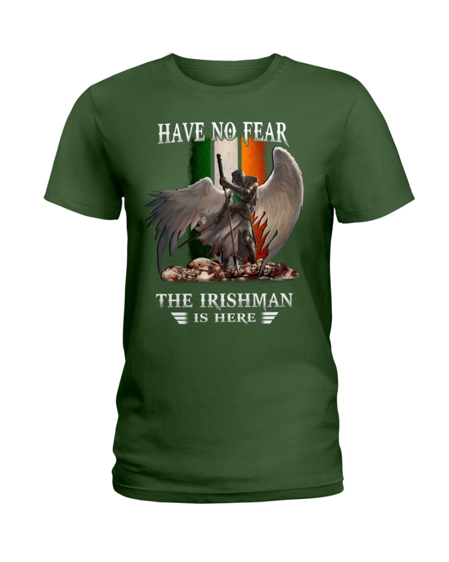 St patrick's day have no fear the irish is here lady shirt