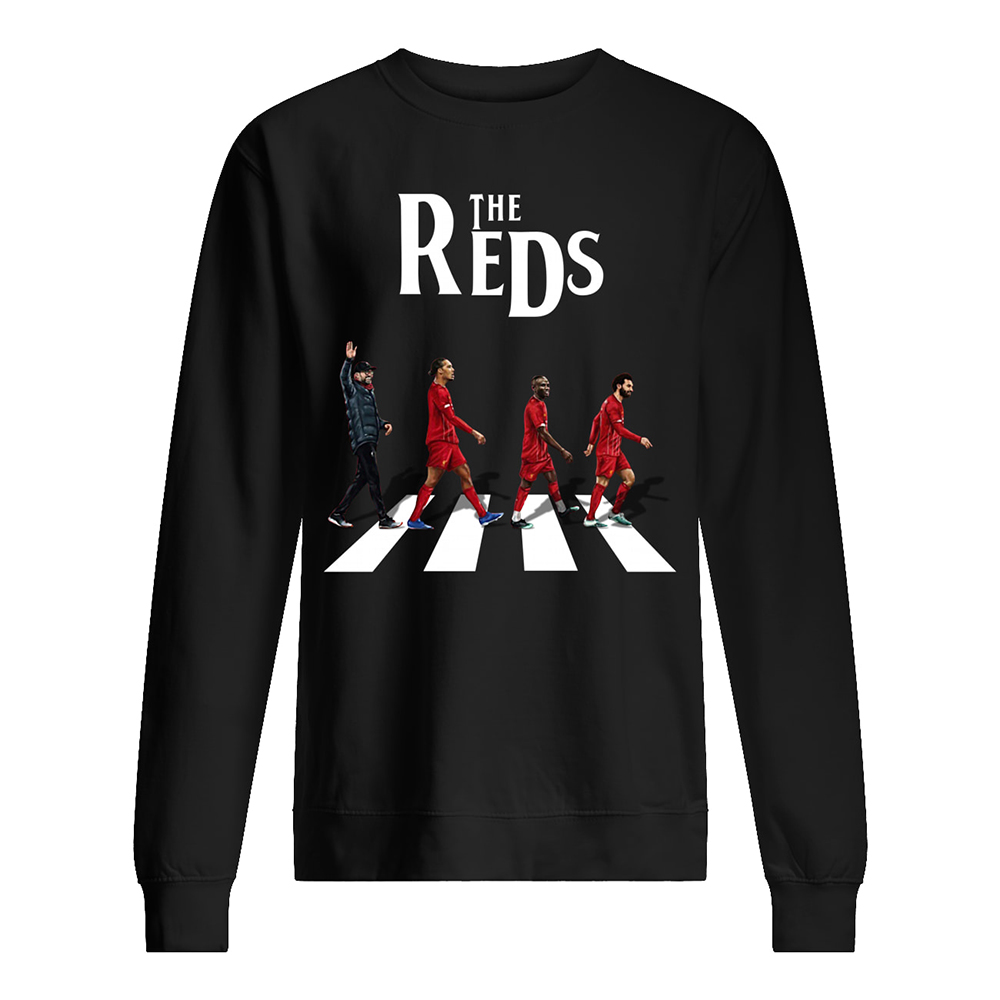 Abbey road the reds liverpool fc sweatshirt