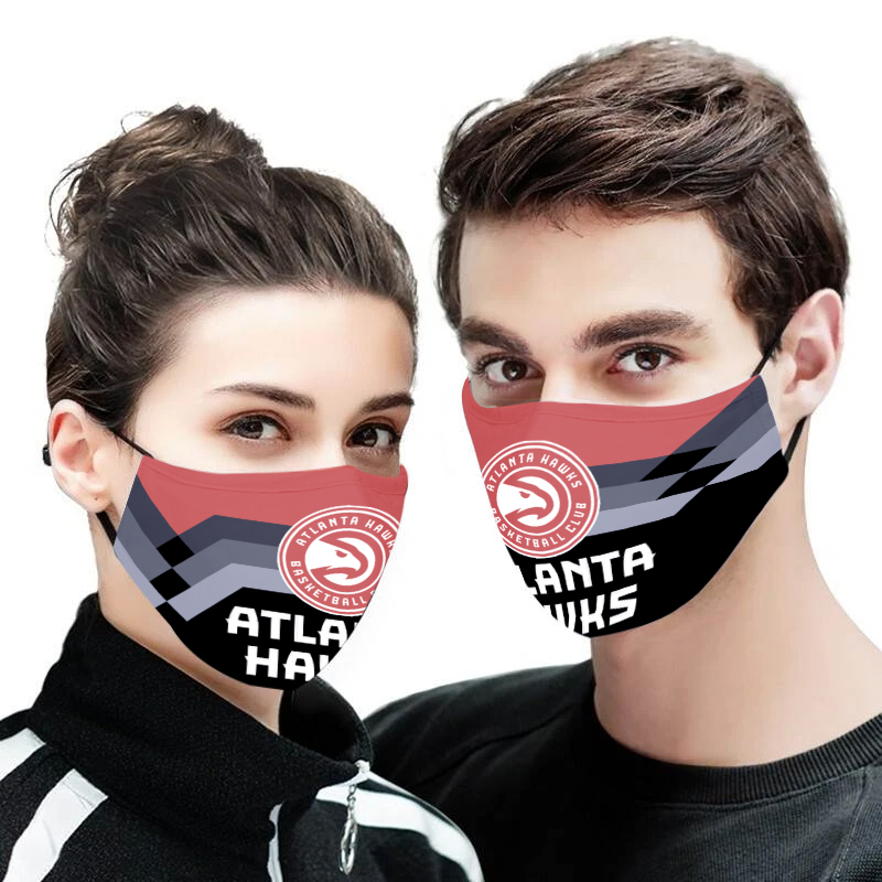 Atlanta hawks full printing face mask 2