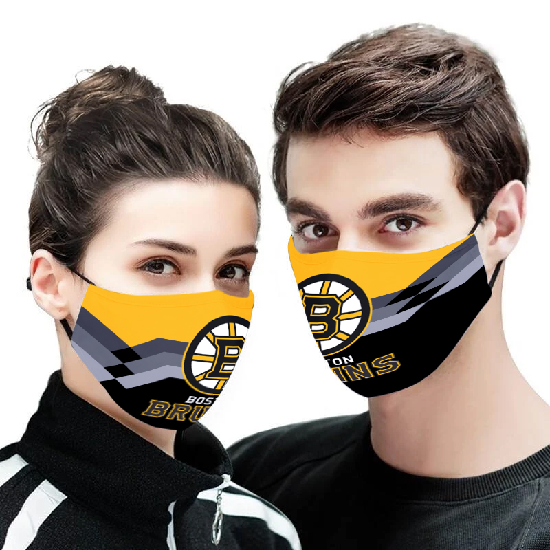 Boston bruins full printing face mask 4