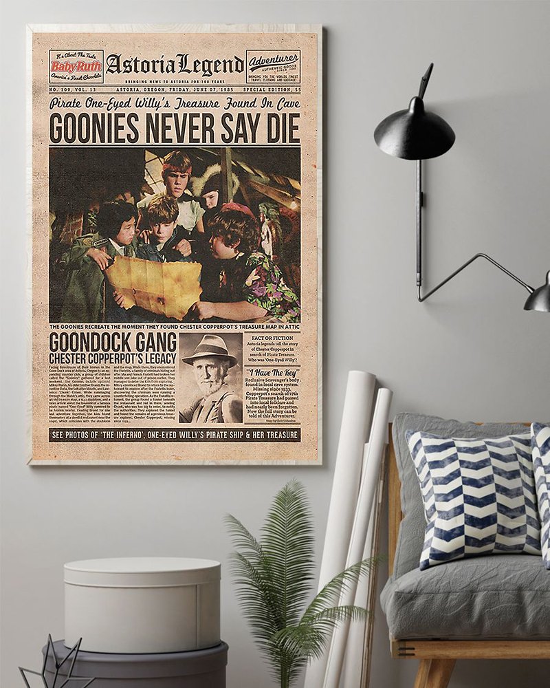 Goonies never say die poster 1