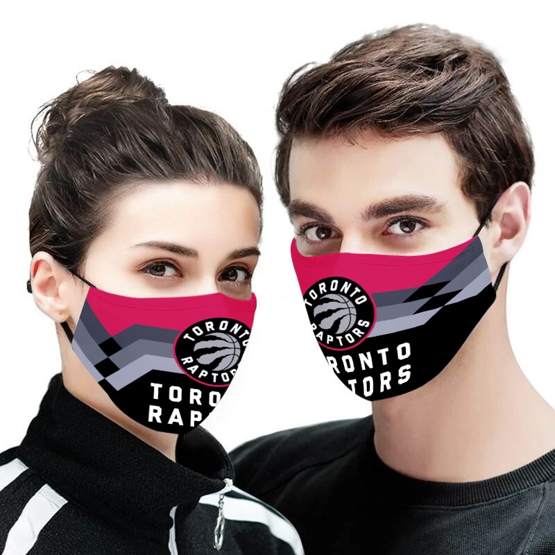 NBA toronto raptors full printing face mask 1