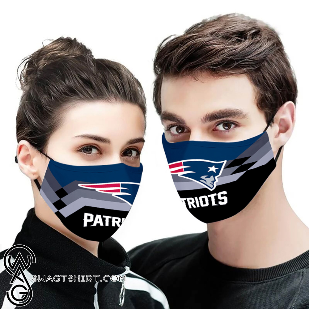 New england patriots full printing face mask