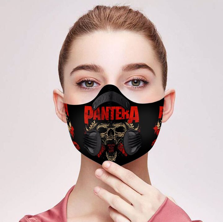 Pantera carbon pm 2.5 face mask 2