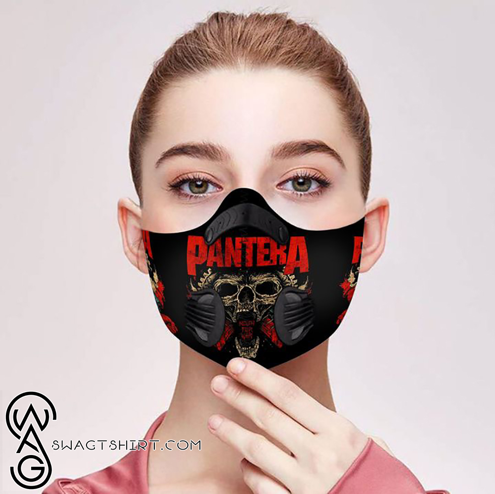 Pantera carbon pm 2.5 face mask