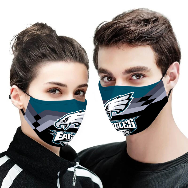 Philadelphia eagles full printing face mask 2