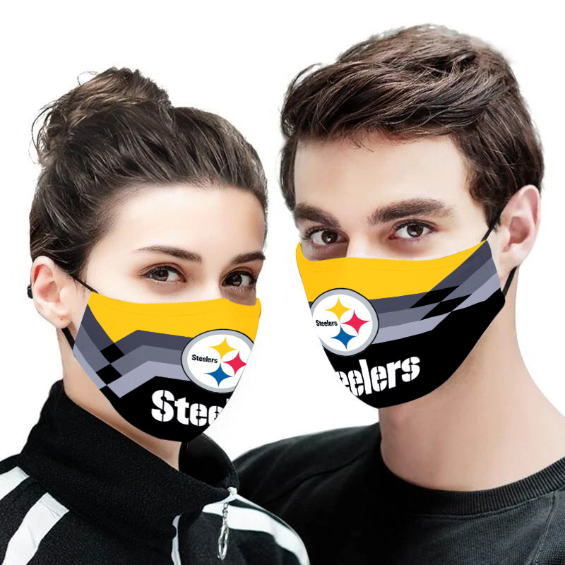 Pittsburgh steelers full printing face mask 2