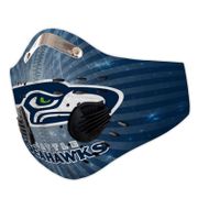 Seattle seahawks carbon pm 2,5 face mask 1