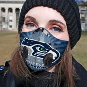 Seattle seahawks carbon pm 2,5 face mask 2
