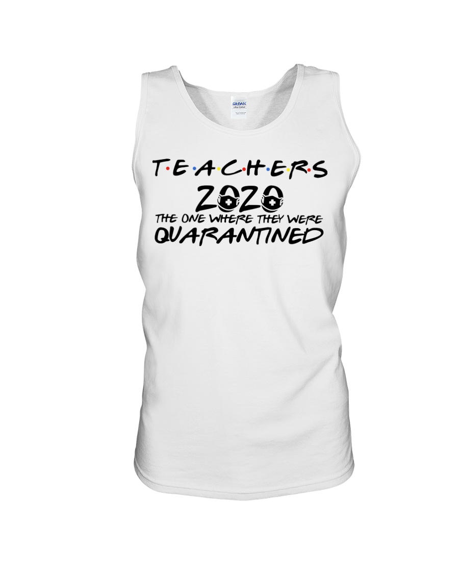 Teacher 2020 the one where they were quarantined friends tv show tank top