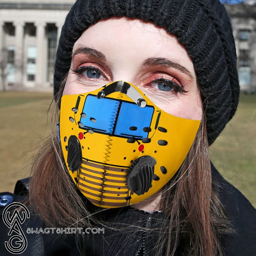 Bus driver filter activated carbon face mask