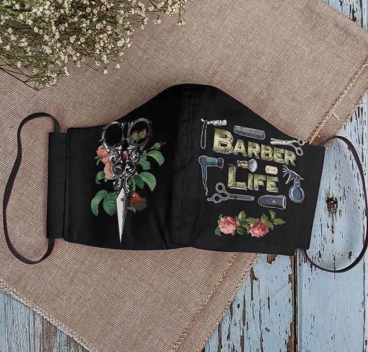 Floral baber life anti-dust face mask 1