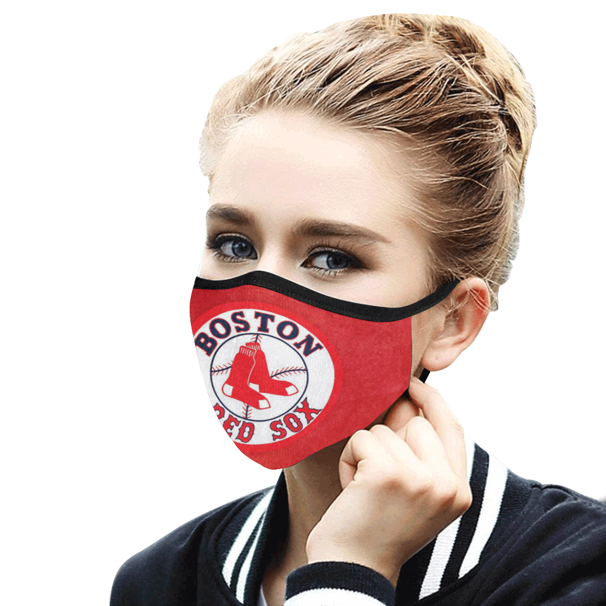 Major league baseball boston red sox anti-dust cotton face mask 3