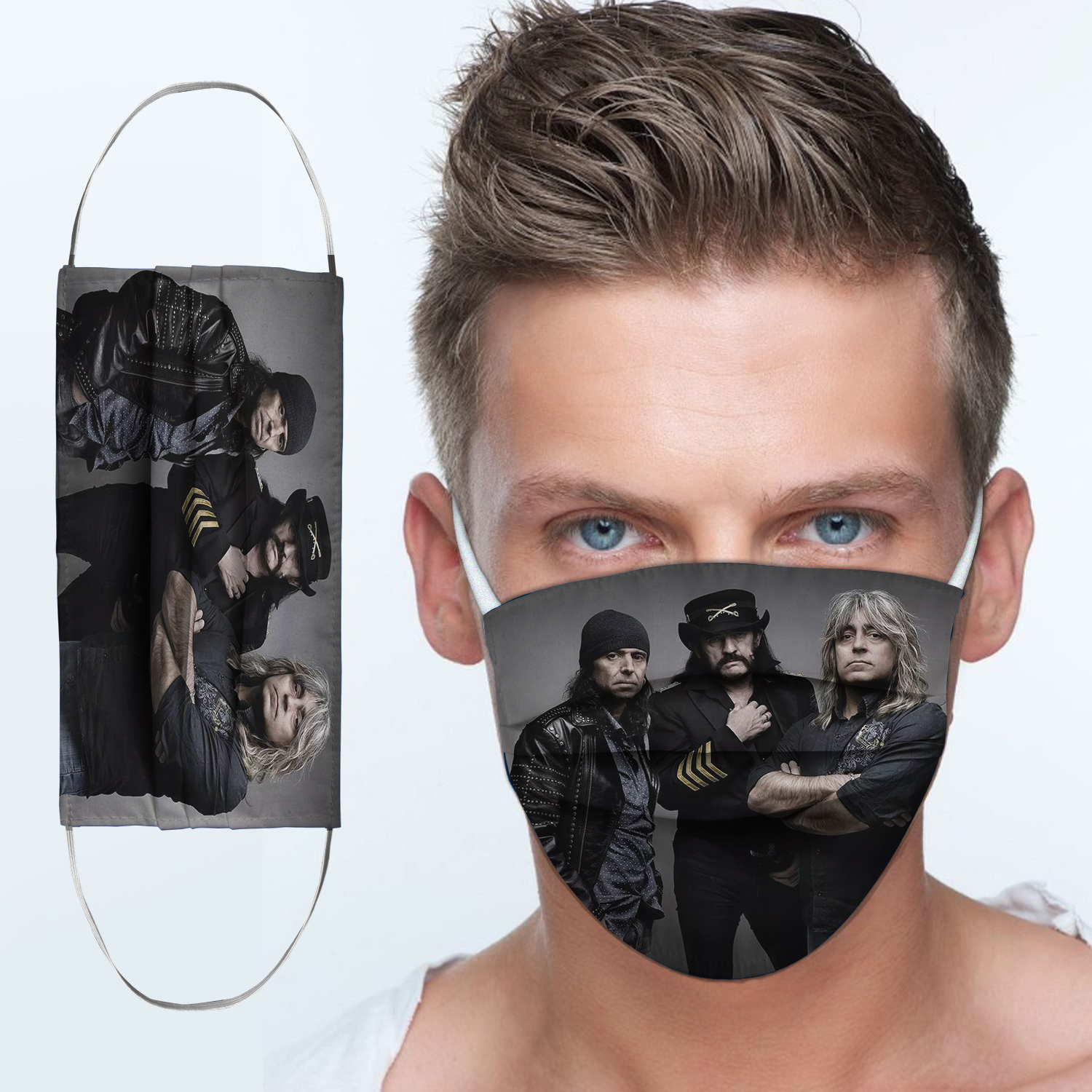 Motorhead rock band anti-dust cotton face mask 1