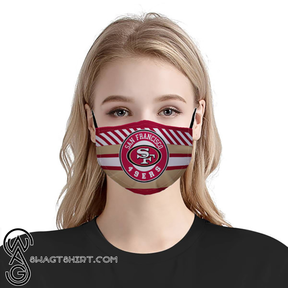 National football league San Francisco 49ers team cotton face mask