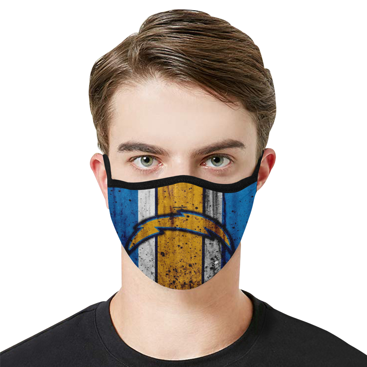 National football league los angeles chargers cotton face mask 2