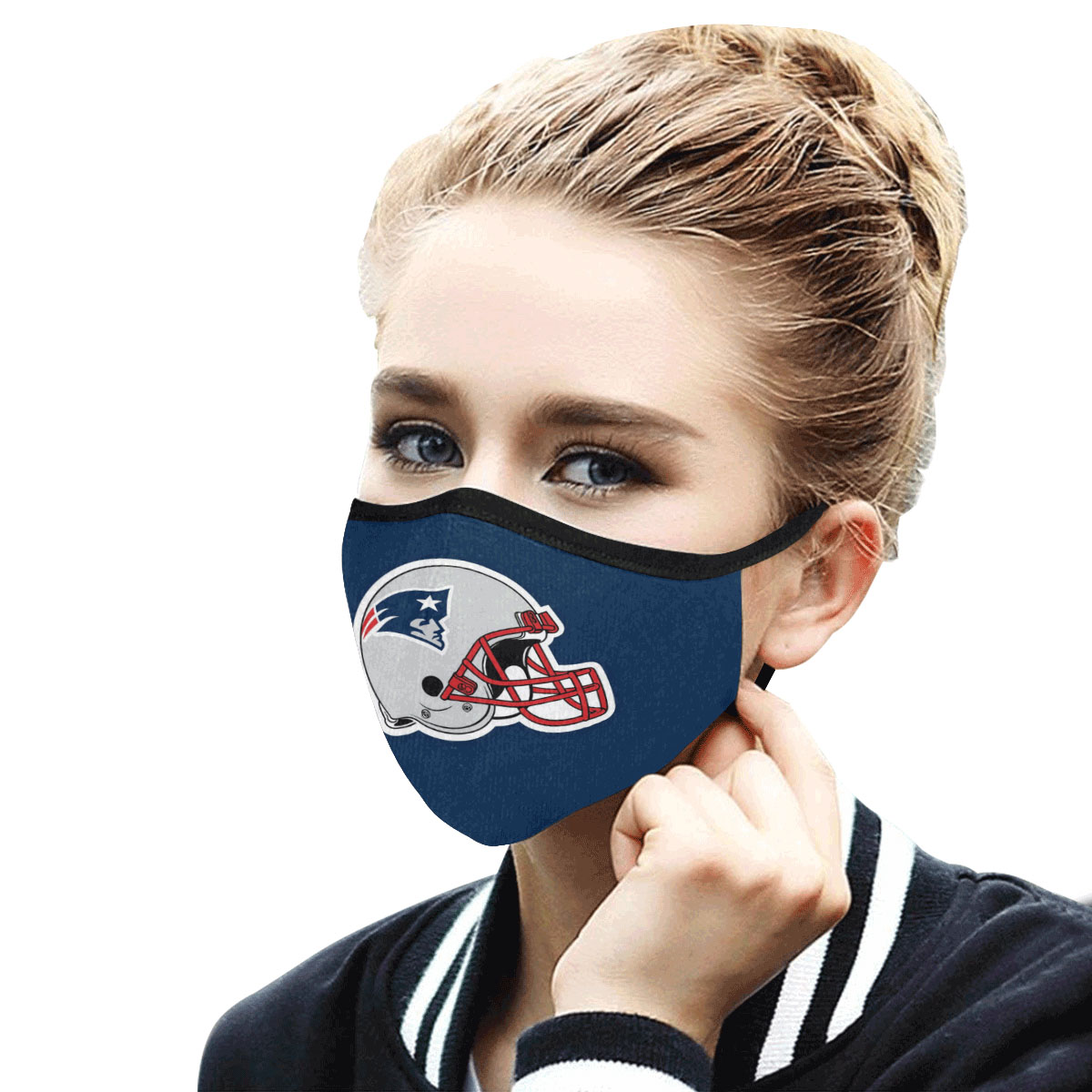 National football league new england patriots cotton face mask 1