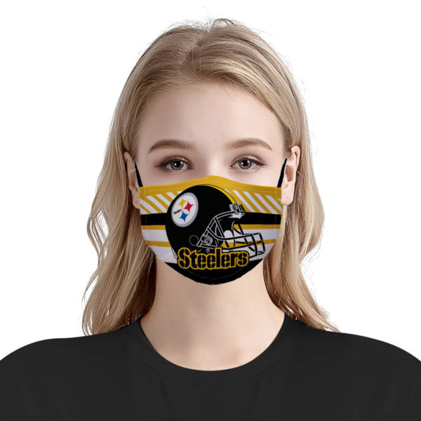 National football league pittsburgh steelers team anti-dust cotton face mask 1