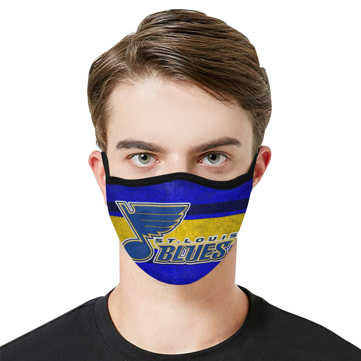 National hockey league st louis blues cotton face mask 1
