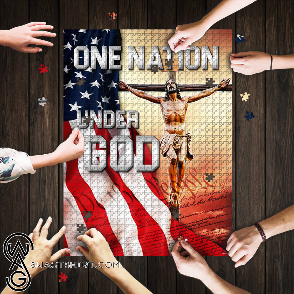 One nation under god jigsaw puzzle