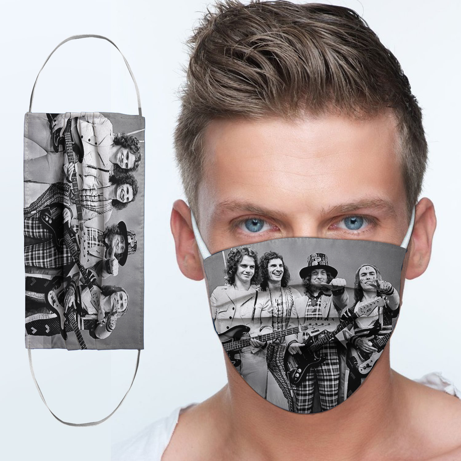 Slade rock band anti-dust cotton face mask 2