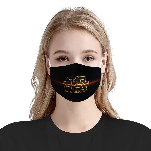 Star wars logo anti-dust cotton face mask 1