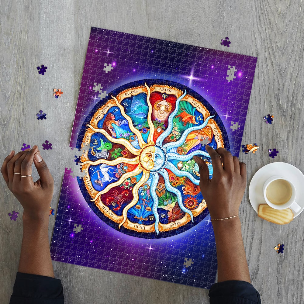Zodiac horoscope jigsaw puzzle 2