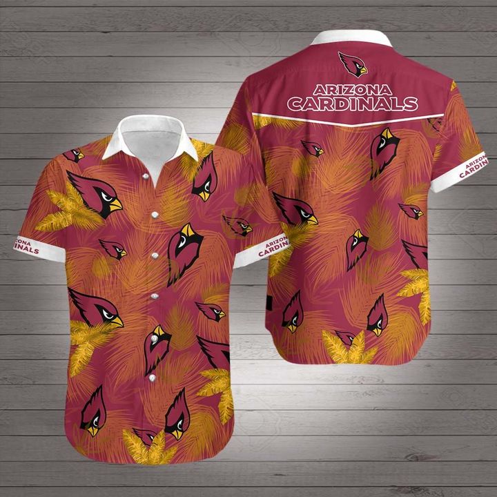 Arizona cardinals team football hawaiian shirt 3