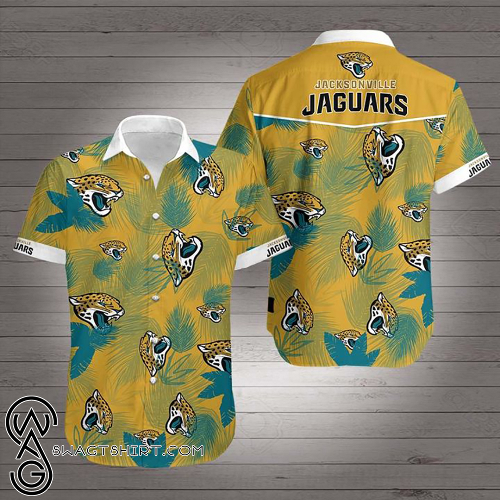 Jacksonville jaguars team hawaiian shirt