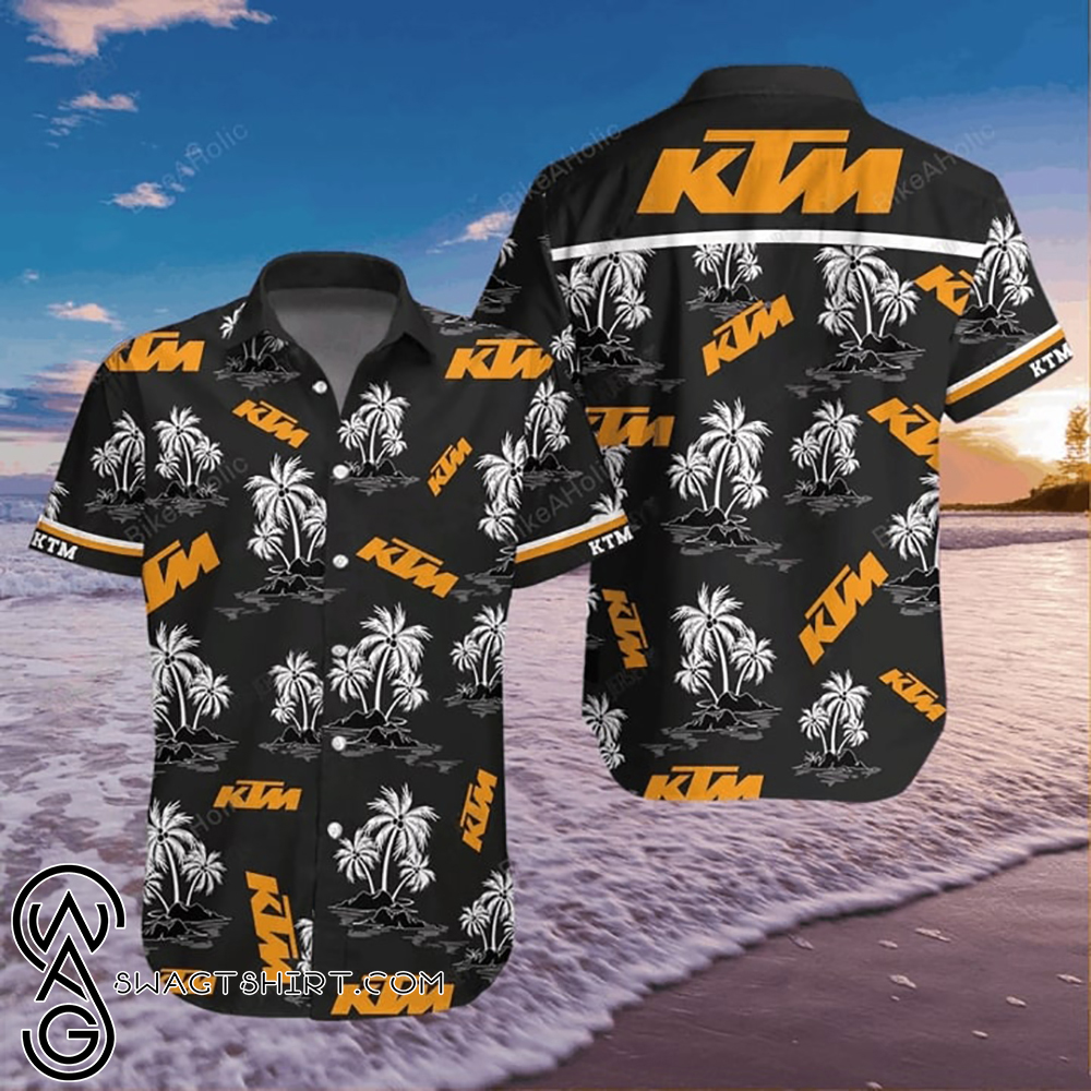 KTM sportmotorcycle hawaiian shirt