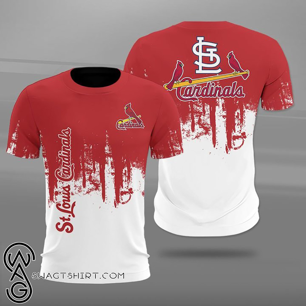 MLB st louis cardinals full printing shirt