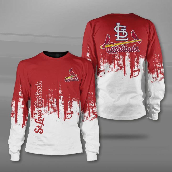 MLB st louis cardinals full printing sweatshirt