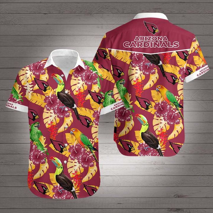 NFL arizona cardinals hawaiian shirt 2
