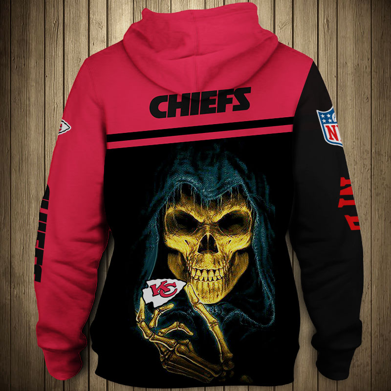 NFL kansas city chiefs team zip hoodie 1