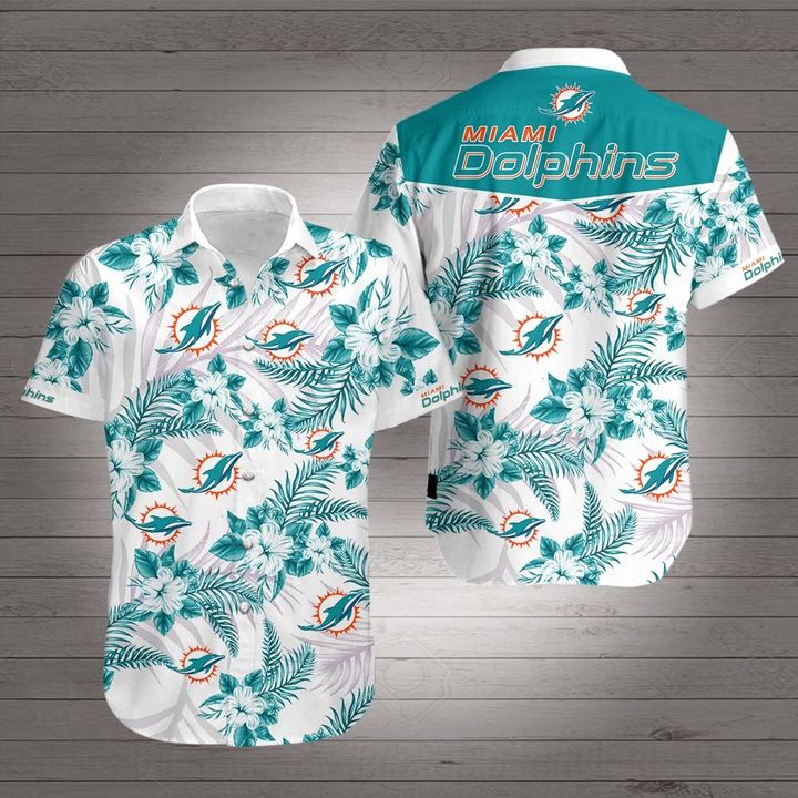 NFL miami dolphins hawaiian shirt 2