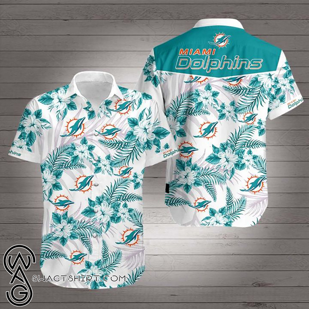 NFL miami dolphins hawaiian shirt