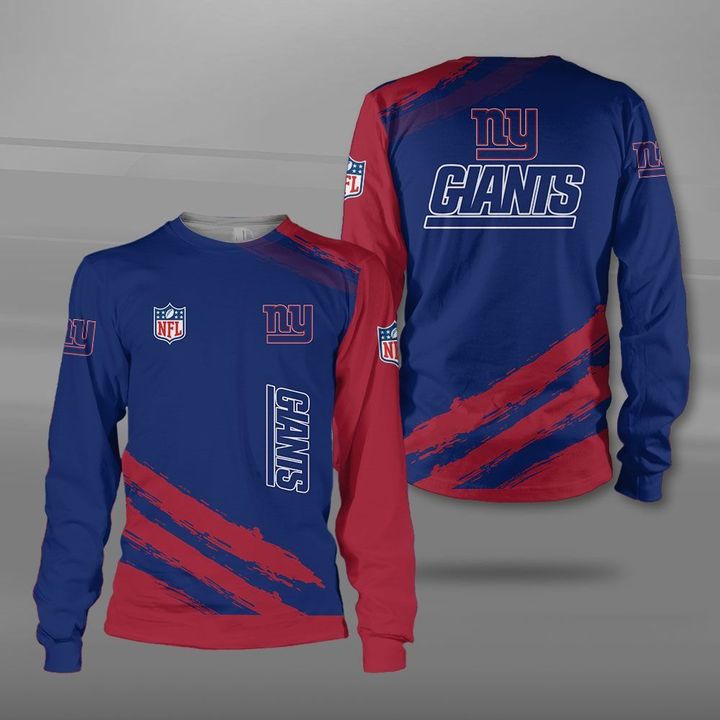 National football league new york giants full printing sweatshirt