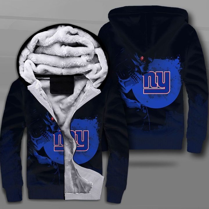 National football league new york giants terminator full printing fleece hoodie