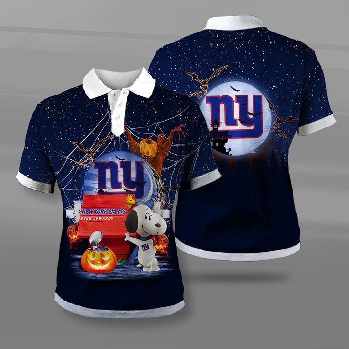 New york giants ever upwards snoopy full printing polo