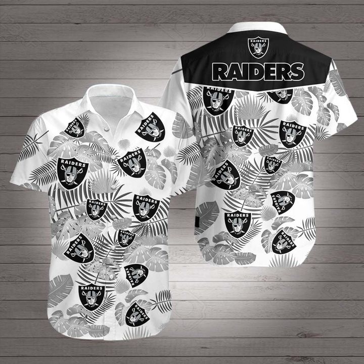 Oakland raiders hawaiian shirt 4