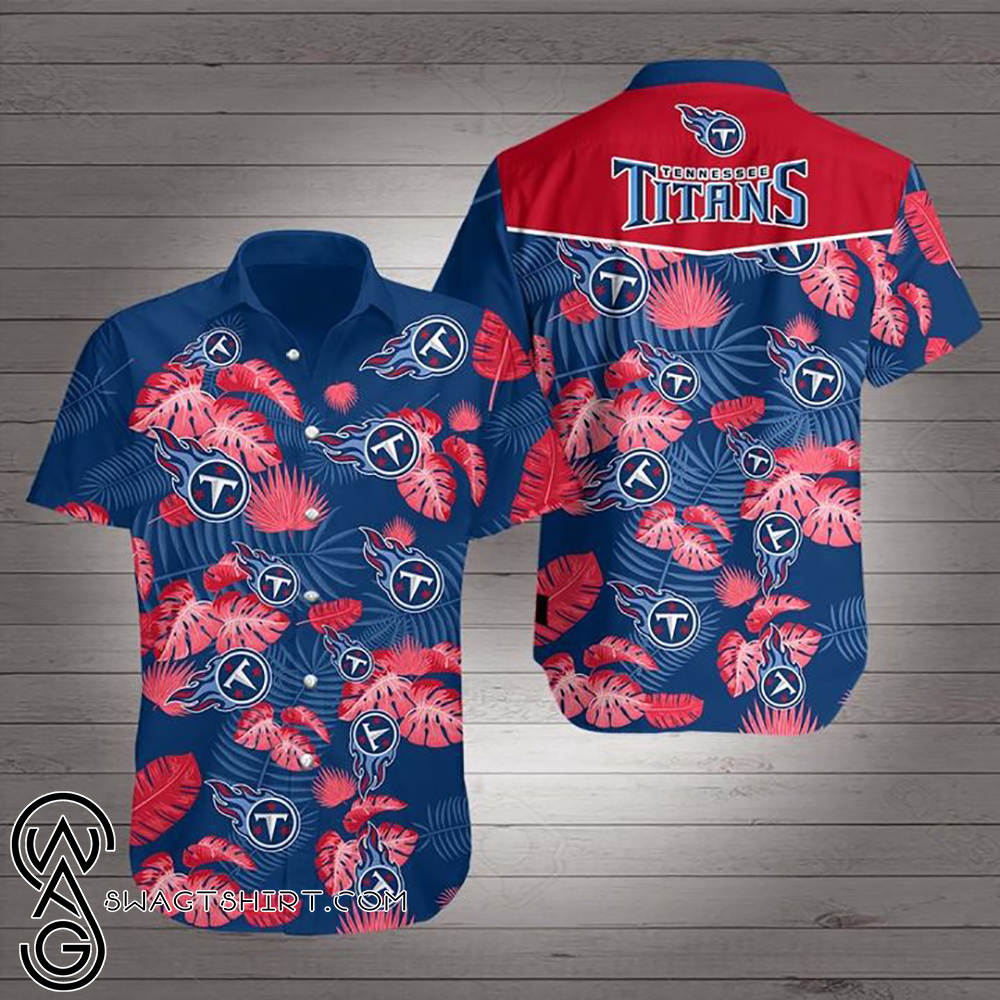 Tennessee titans team hawaiian shirt