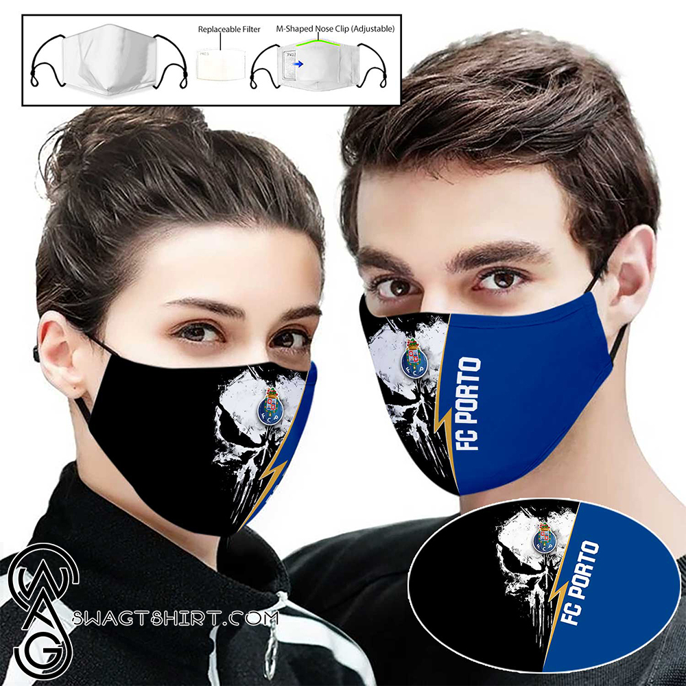 FC porto punisher full printing face mask